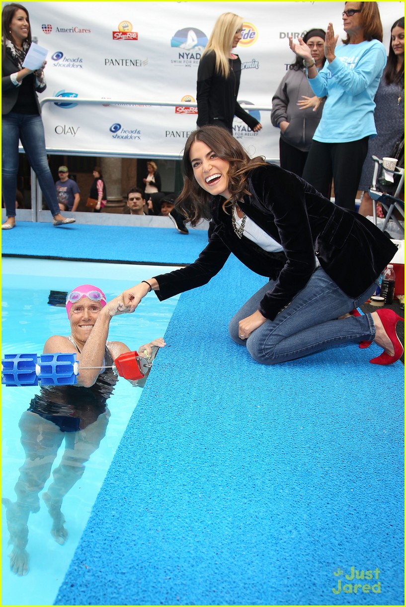 nikki reed swim for relief nyc 17