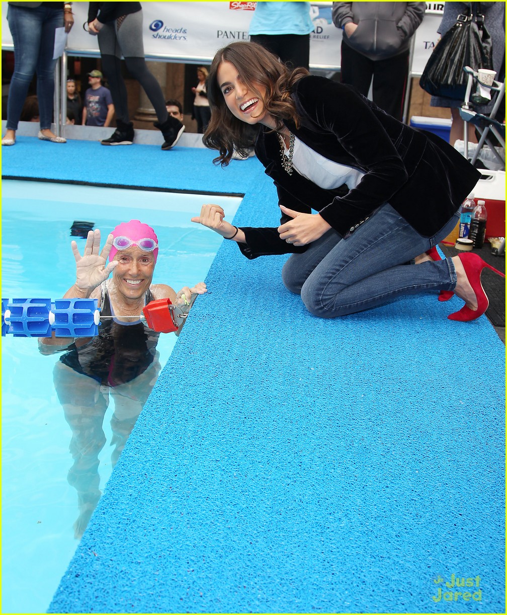 nikki reed swim for relief nyc 22