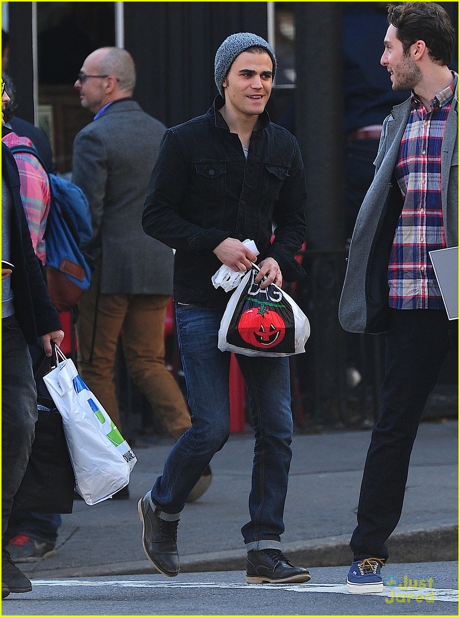 paul wesley steps out in nyc 03
