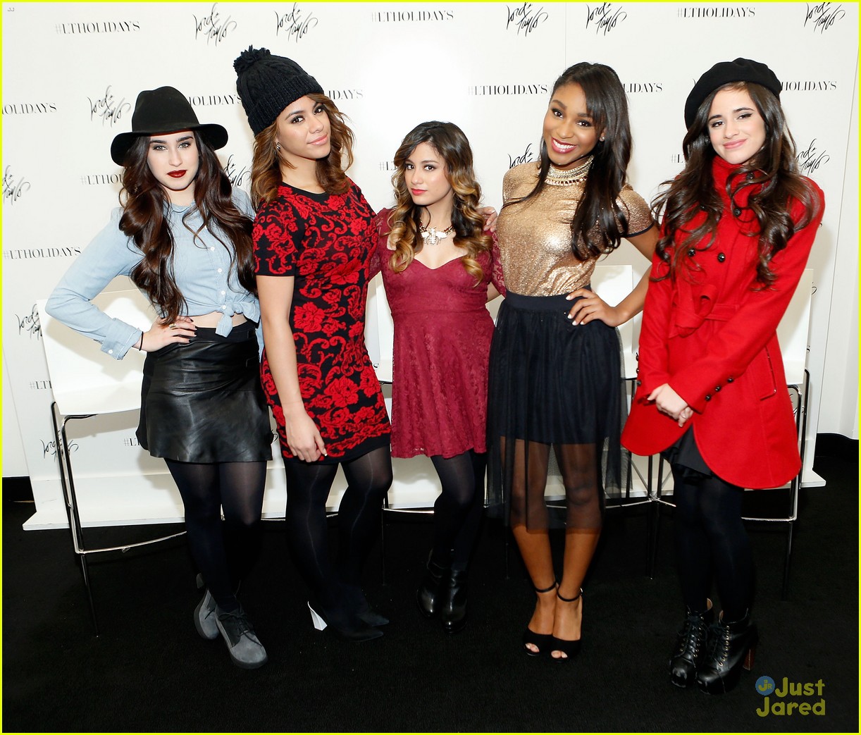 fifth harmony lord taylor holiday window unveiling 01