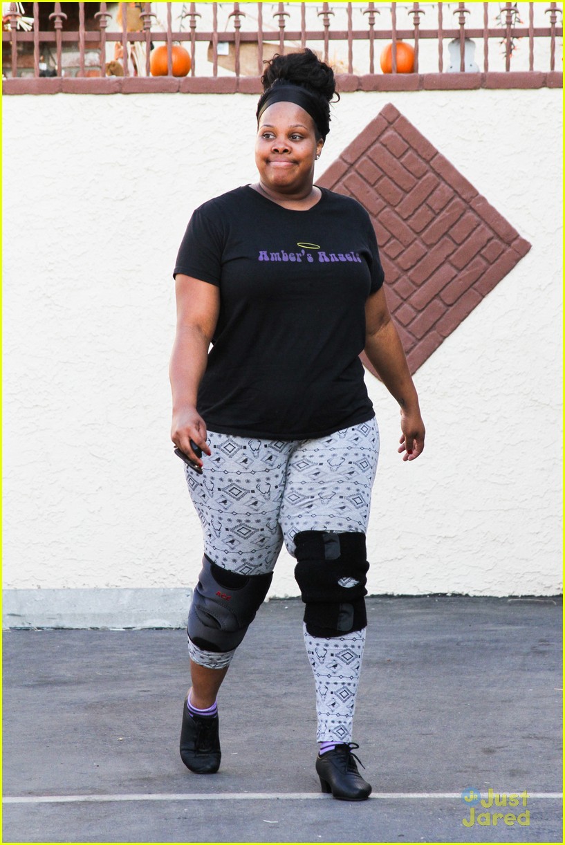 amber riley glee stars react to dwts results 23