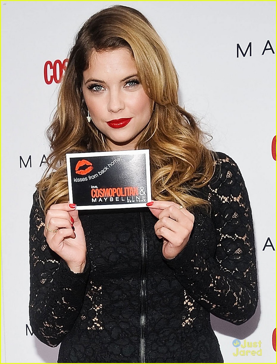 ashley benson kisses for the troops campaign 03