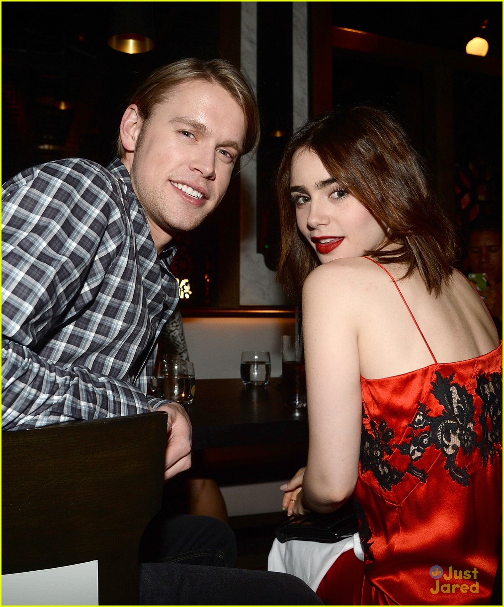 lily collins flaunt mag=party chord overstreet 03