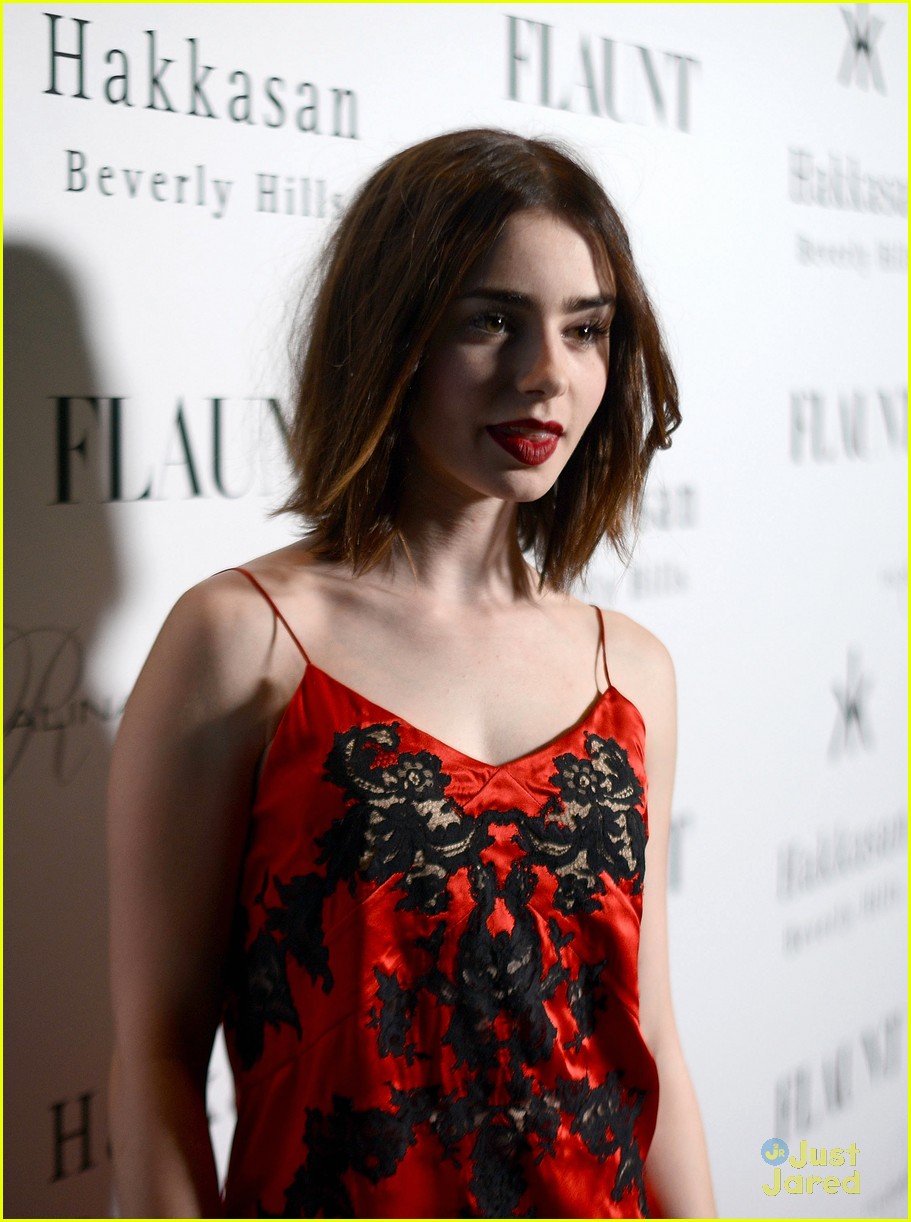 lily collins flaunt mag=party chord overstreet 06