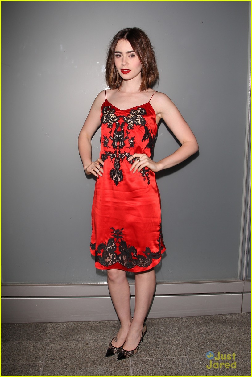 lily collins flaunt mag=party chord overstreet 14