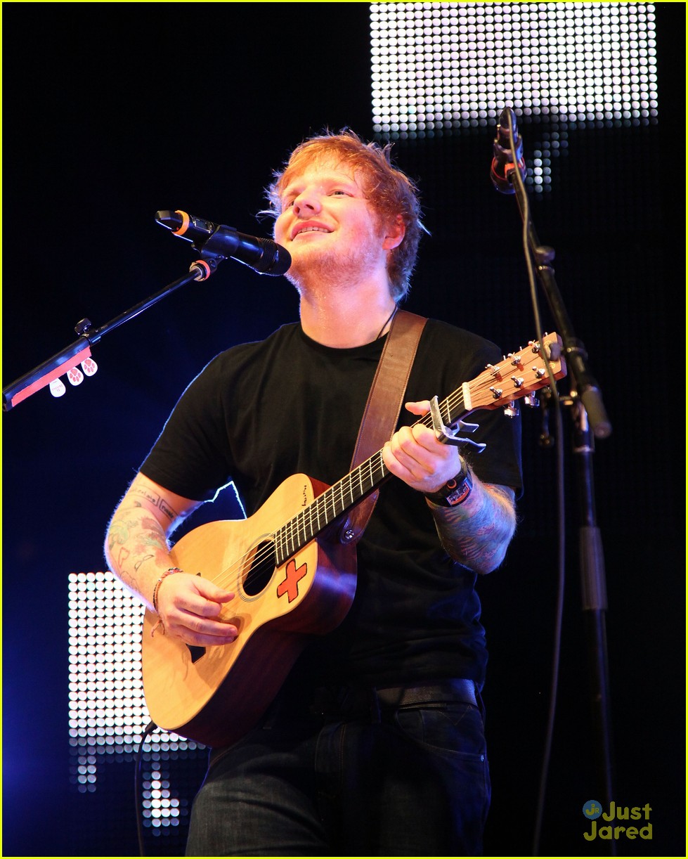 Ed Sheeran Gingerbread Man For Halloween Concert Photo 613373