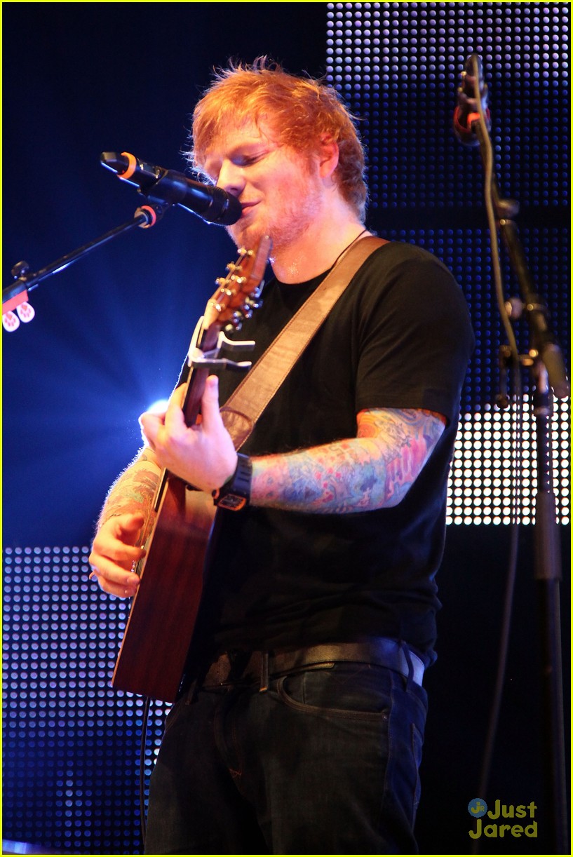 Ed Sheeran Gingerbread Man For Halloween Concert Photo 613376