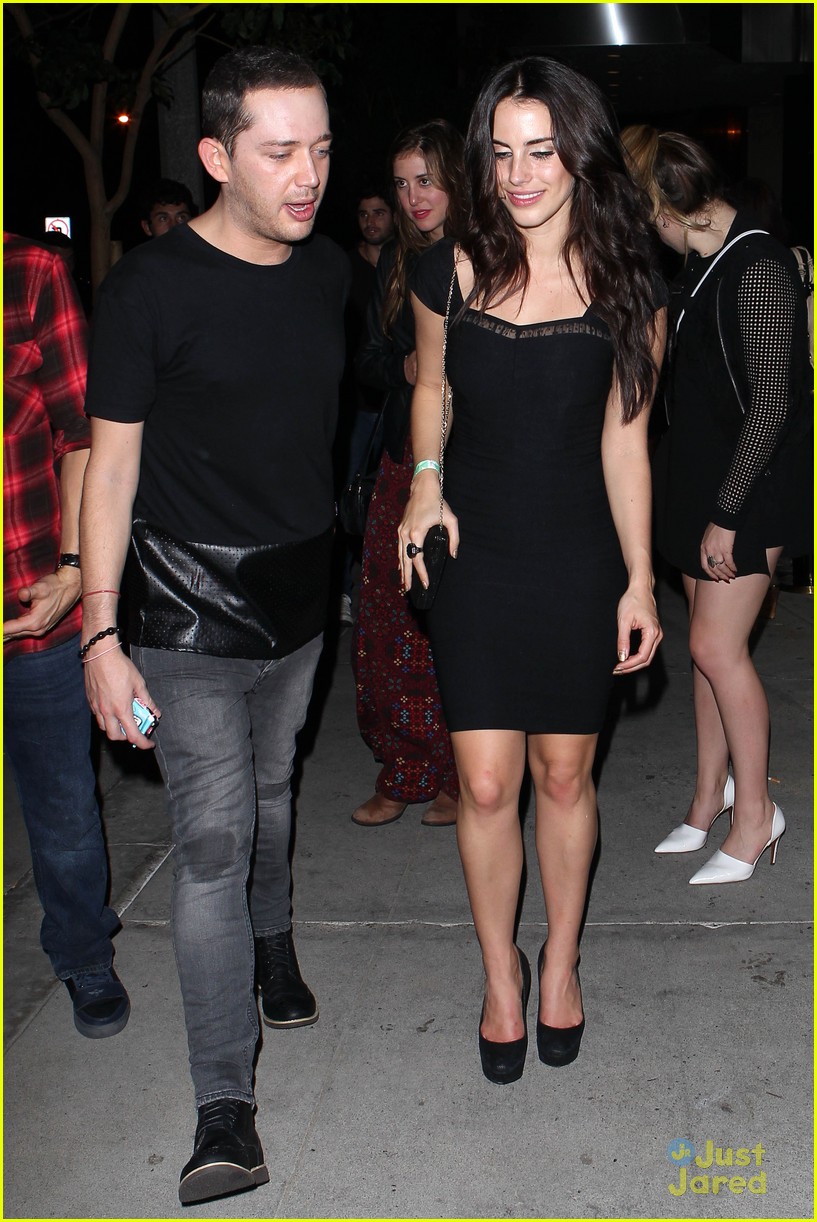 jessica lowndes post birthday out bootsy bellows 04