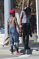 kylie jenner gas station stop with lil twist 24
