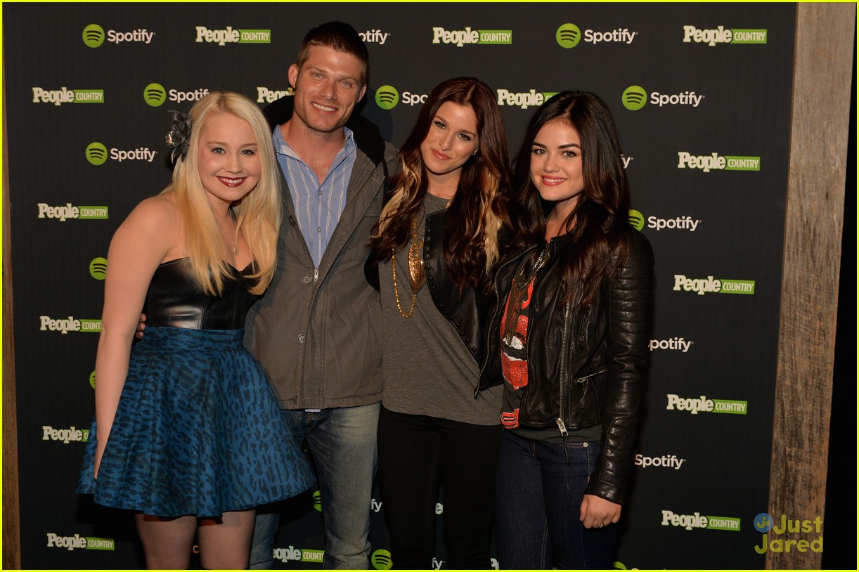 cassadee pope lucy hale spotify event 02