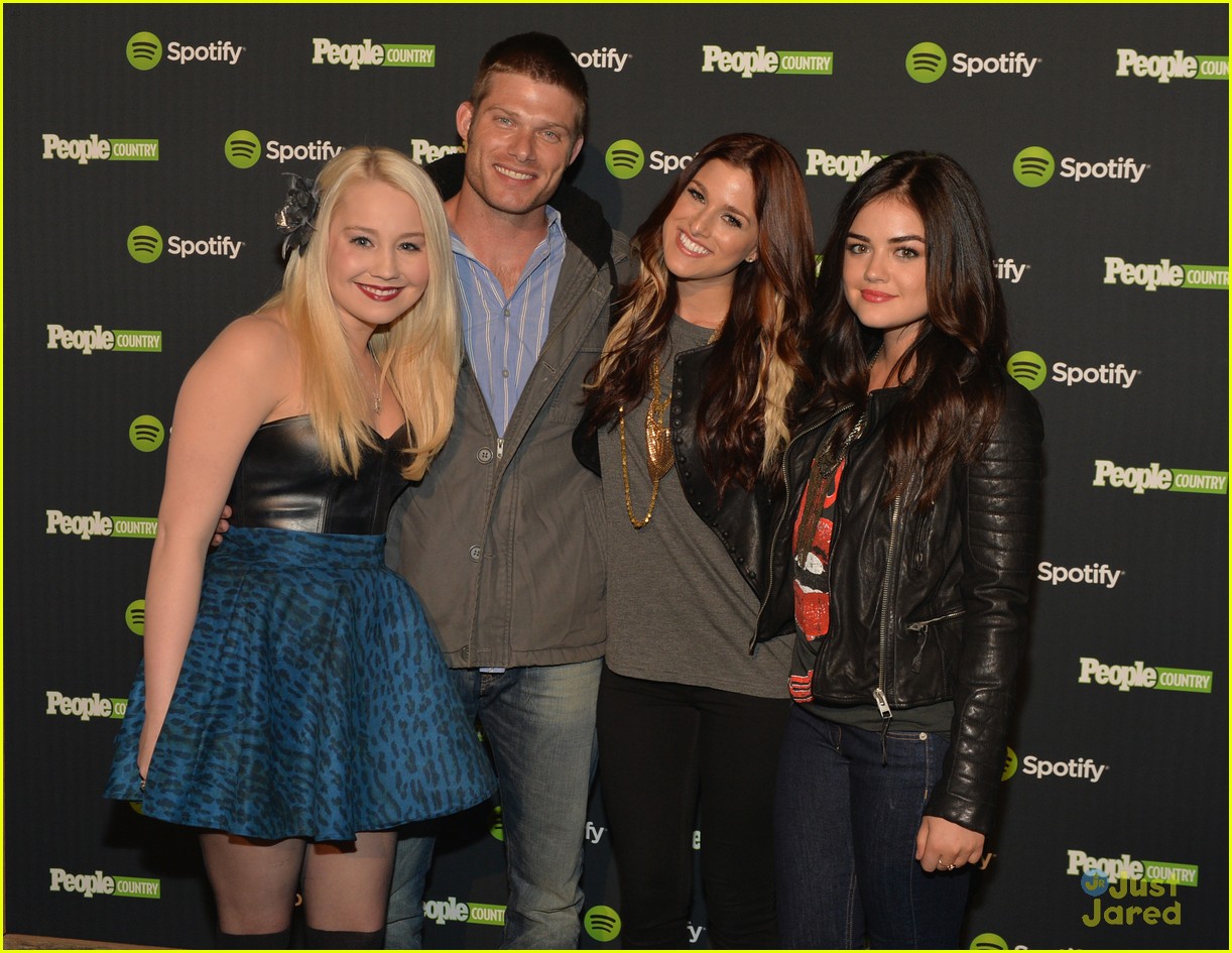 cassadee pope lucy hale spotify event 09
