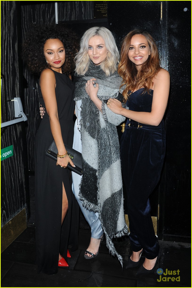 little mix celebrate after x factor performance 09