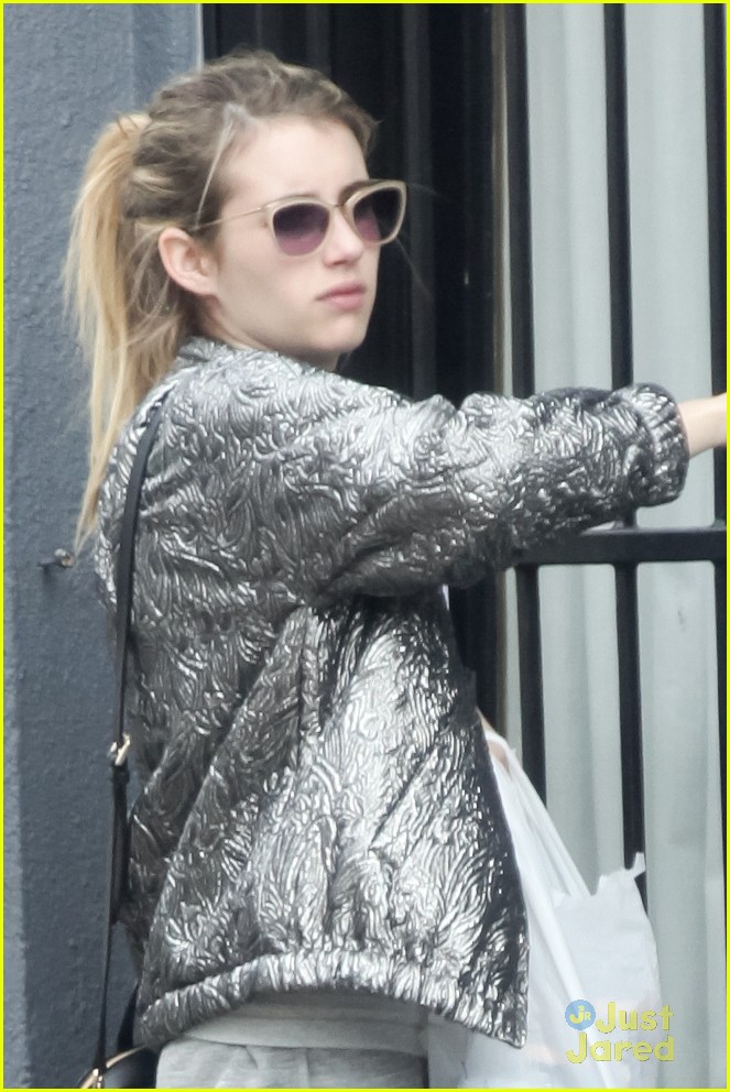 emma roberts hm new orleans store opening 20