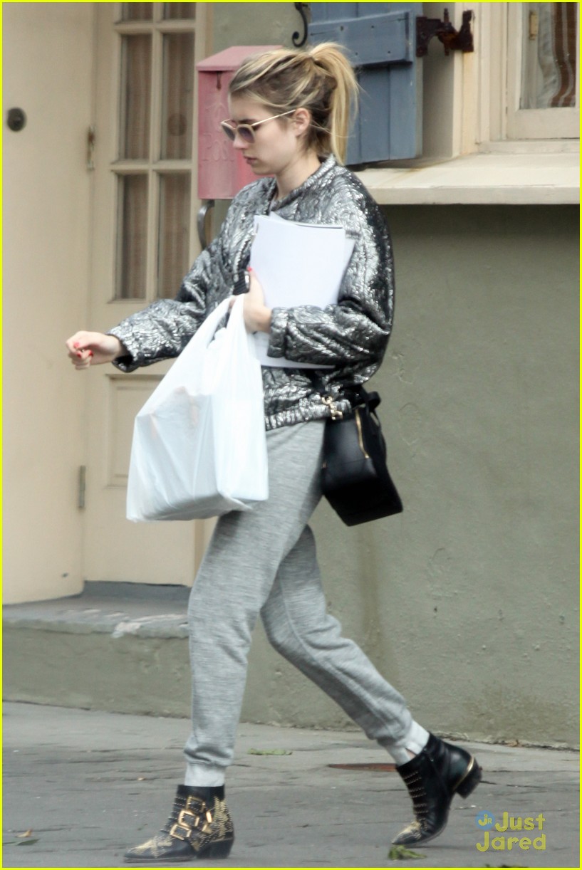 emma roberts hm new orleans store opening 22