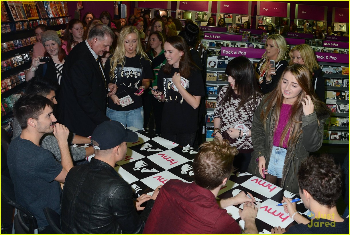 the wanted word of mouth dublin signing 17