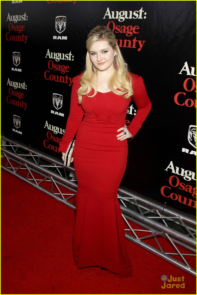 abigail breslin august osage county nyc premiere 01