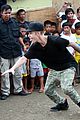 justin bieber visits typhoon victims philippines 15