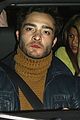 ed westwick drive by peace sign 01