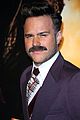 olly murs sports mustache at anchorman 2 premiere 03