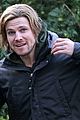 stephen amell dons wig arrow filming 06