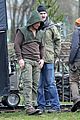 stephen amell dons wig arrow filming 10
