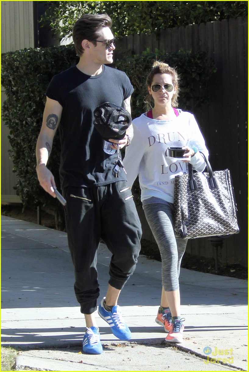 ashley tisdale christopher french mid week workout 04