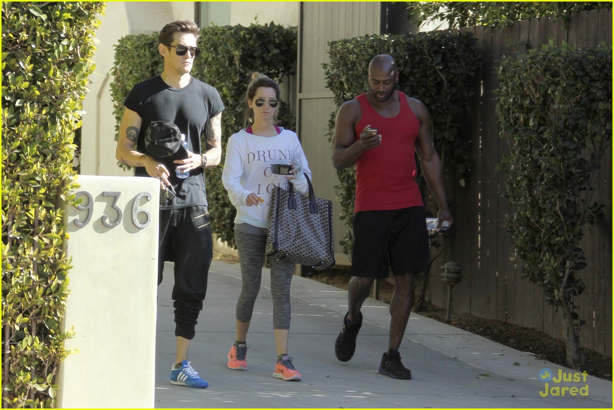ashley tisdale christopher french mid week workout 13