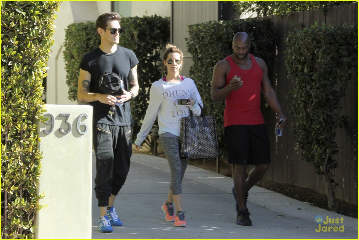 ashley tisdale christopher french mid week workout 14