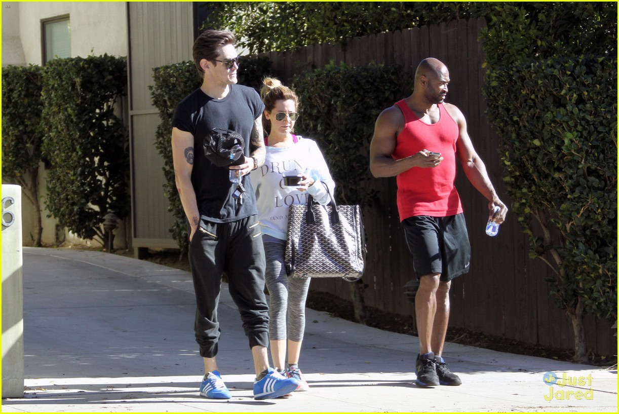 ashley tisdale christopher french mid week workout 19