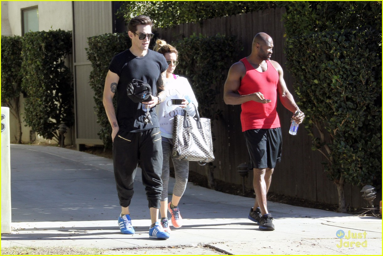 ashley tisdale christopher french mid week workout 20