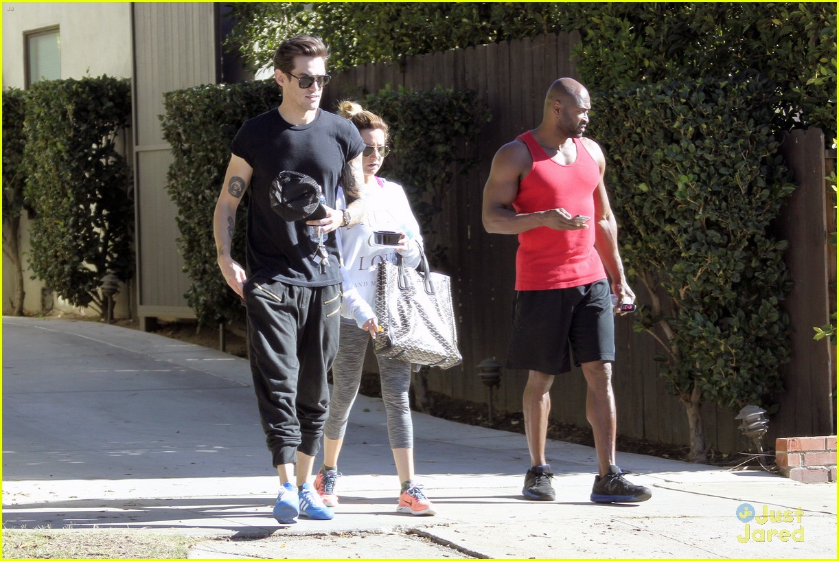 ashley tisdale christopher french mid week workout 21