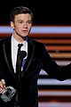 chris colfer wins favorite comedy actor peoples choice 2014 07