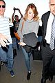 emma stone hits lax after golden globes 2014 11