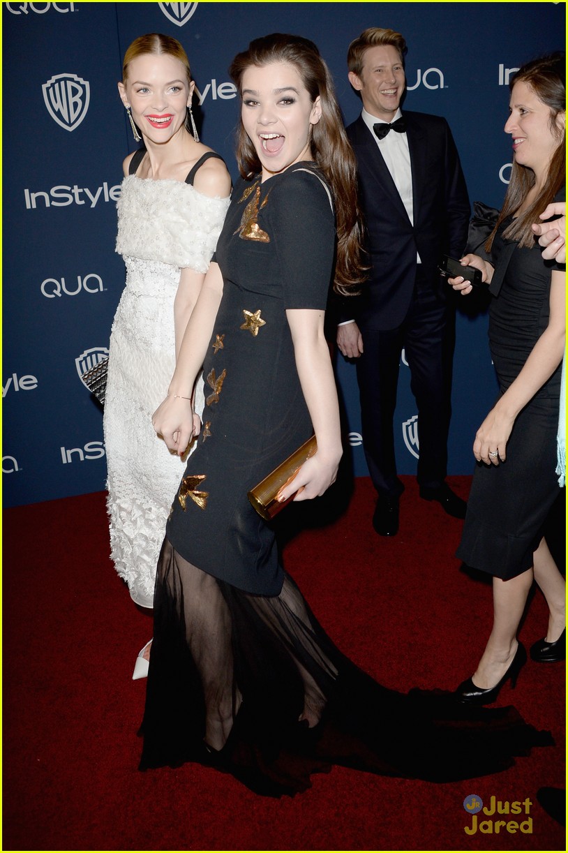 hailee steinfeld isabelle fuhrman golden globes 2014 after party 06