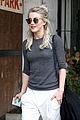 julianne hough red lips white pants weho shopping day 04