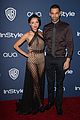 kat graham cottrell guidry golden globes 2014 party couple 04