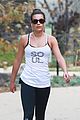 lea michele coldwater canyon hike before glee rehearsal 02