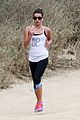 lea michele coldwater canyon hike before glee rehearsal 05