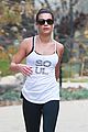 lea michele coldwater canyon hike before glee rehearsal 10