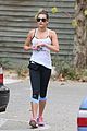 lea michele coldwater canyon hike before glee rehearsal 19