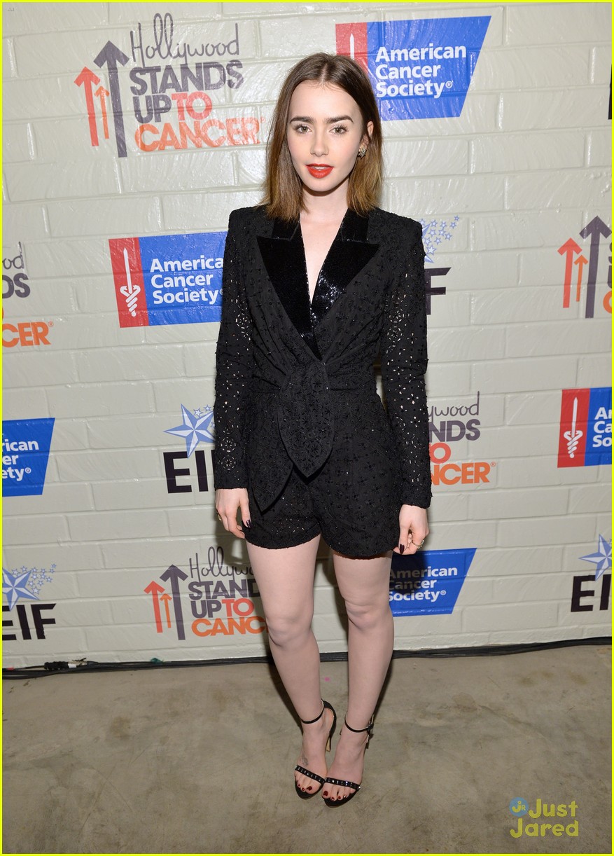 lily collins cancer event 02