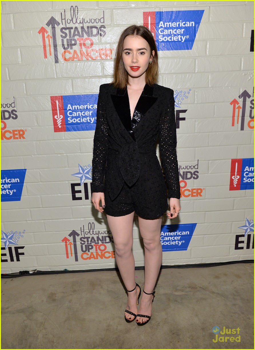 lily collins cancer event 05