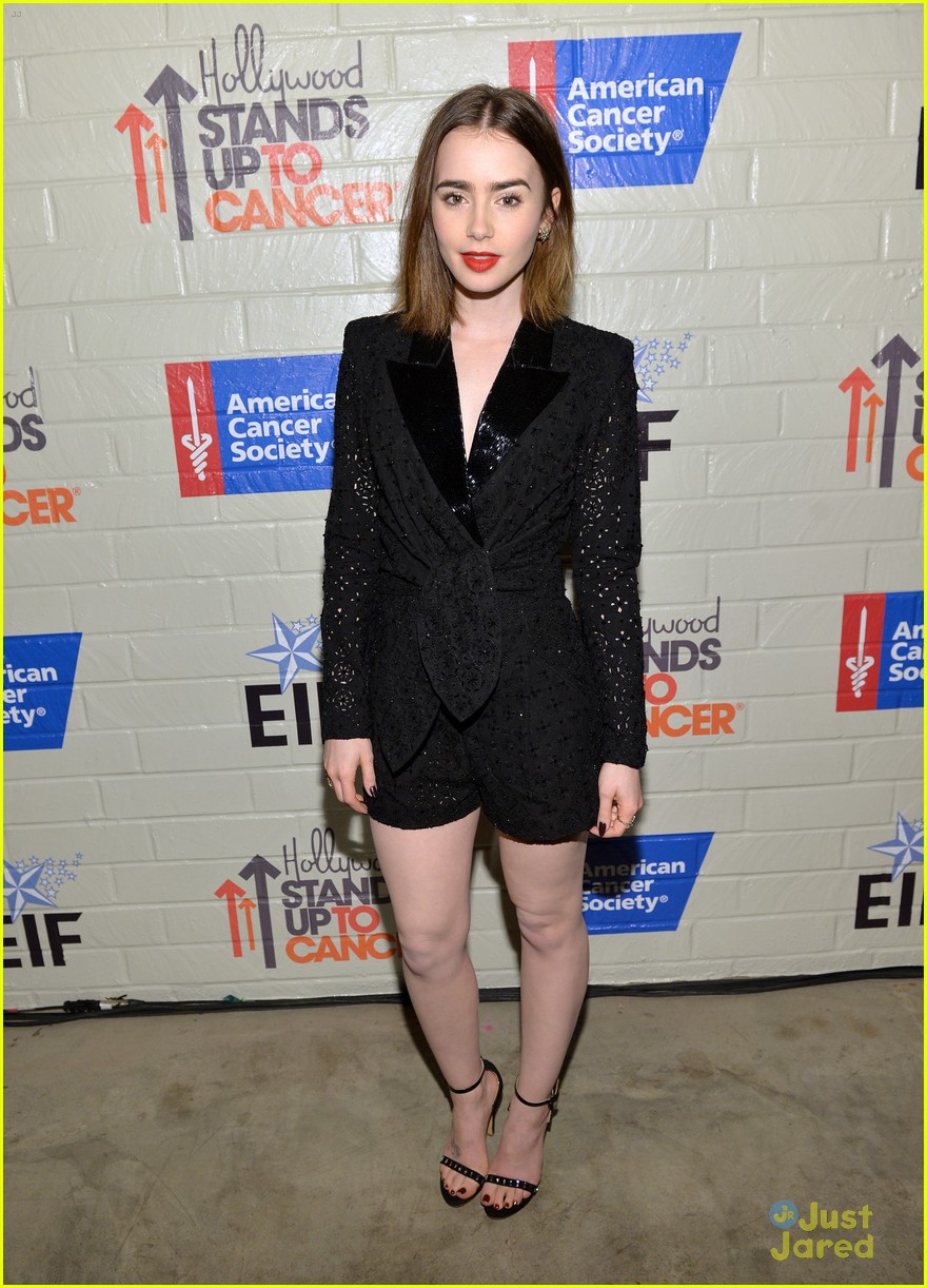 lily collins cancer event 11