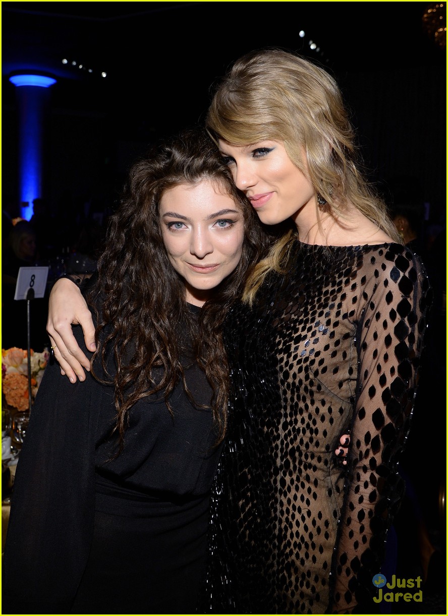 lorde clive davis pre grammy party taylor swift 07