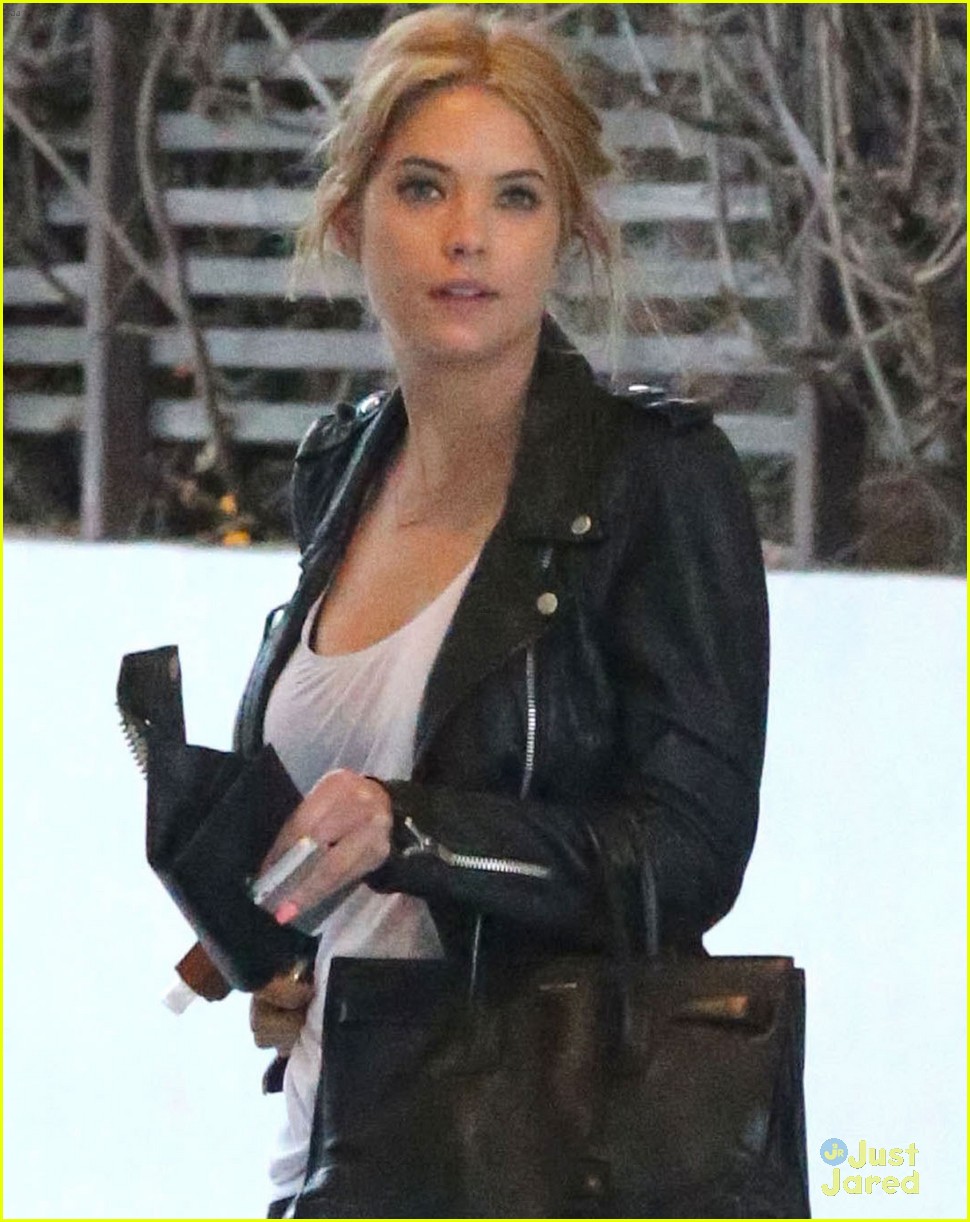ashley benson shows off her flawless skin 01