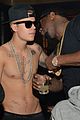justin bieber goes shirtless parties in underwear with sean diddy combs 03