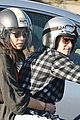 josh hutcherson motorcycle spin with mystery gal 05