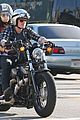 josh hutcherson motorcycle spin with mystery gal 13