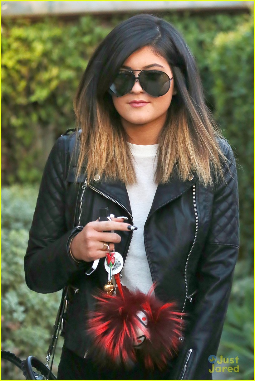 kylie jenner new ombre hair 01
