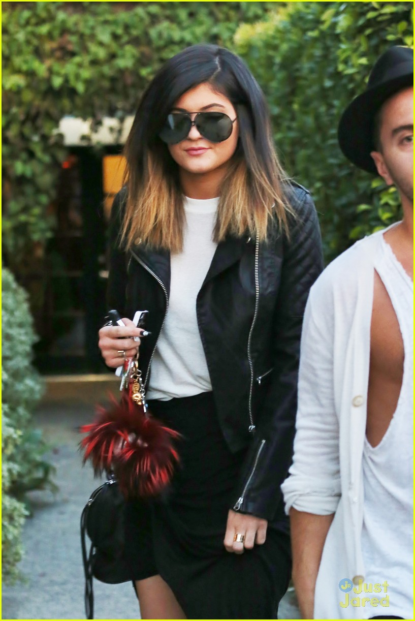 kylie jenner new ombre hair 13